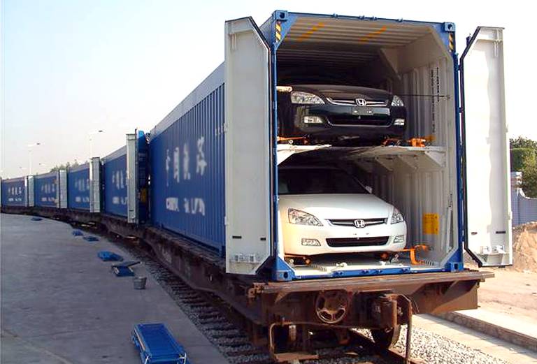 Стоимость отправки жд контейнером легковой машины из Самары в Краснодар
